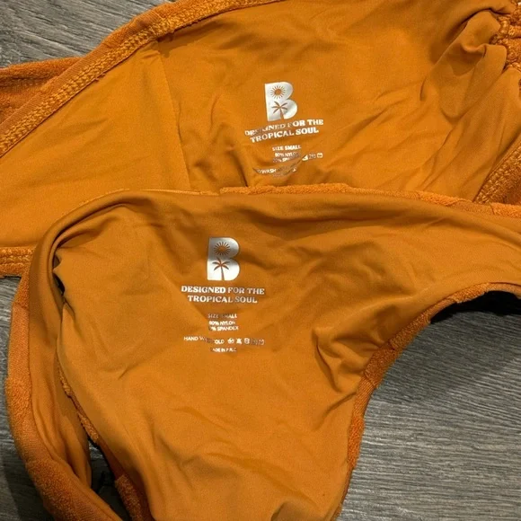 Blackbough Orange Bikini Set